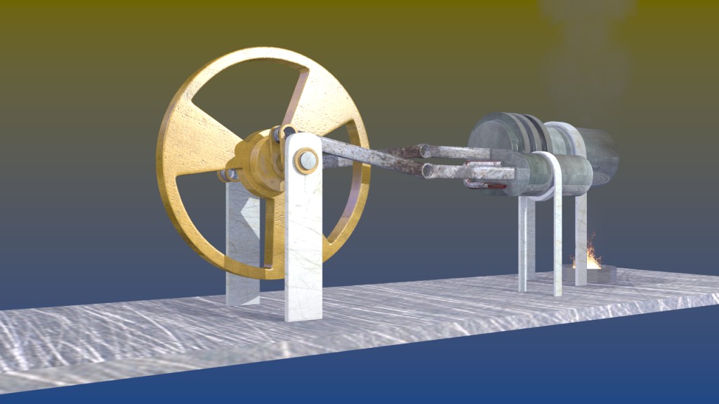 Stirling Engine, Gamma type preview image 1